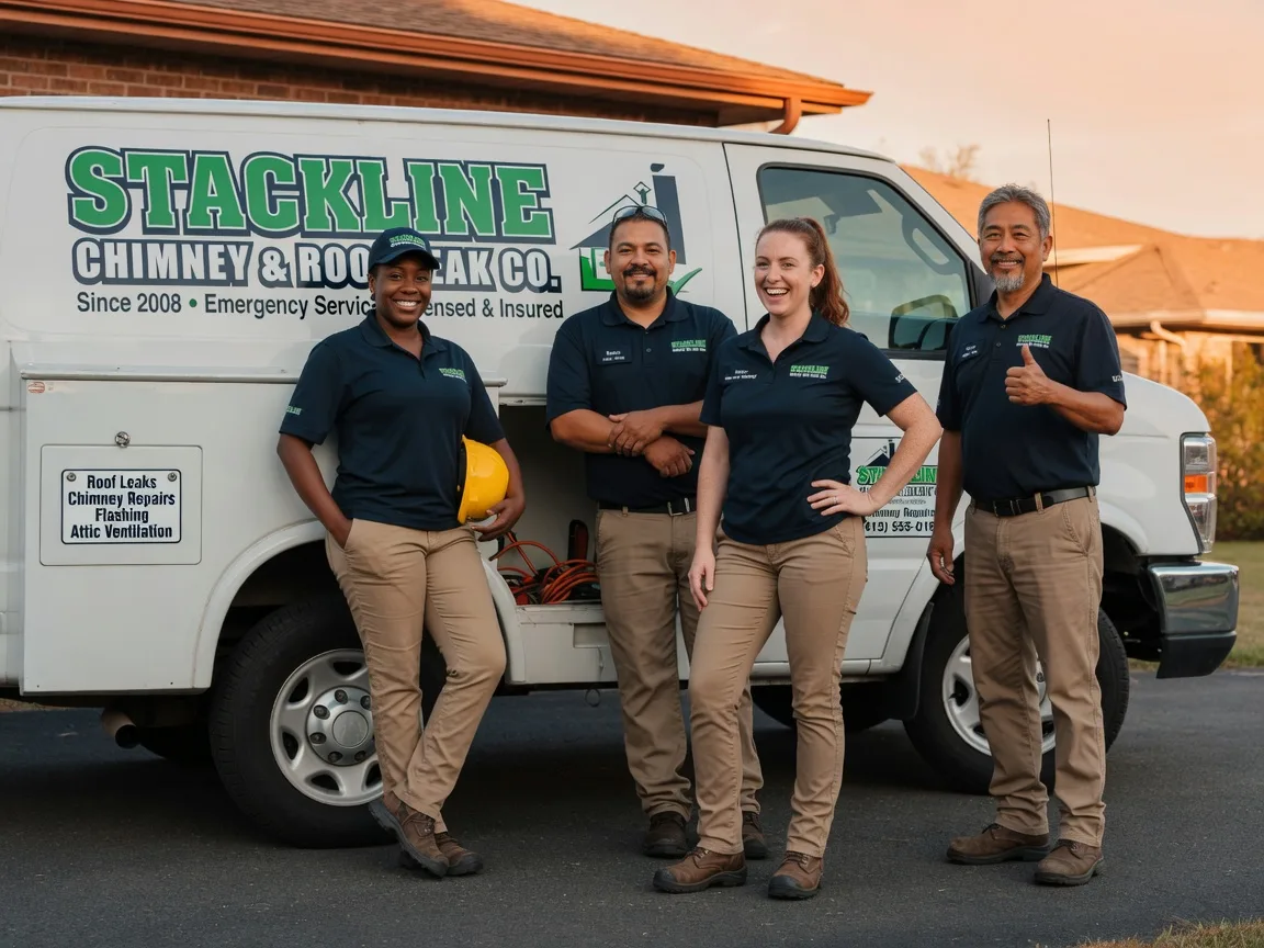Chimney flashing repair company in Larwill, IN